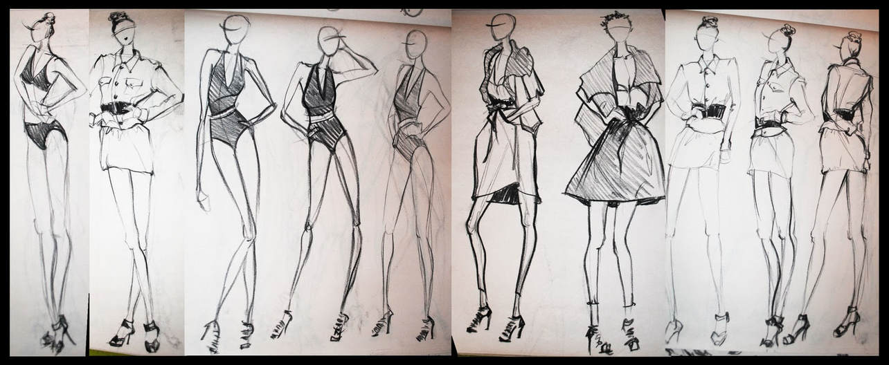 How to Draw a Fashion Mannequin for beginners - YouTube